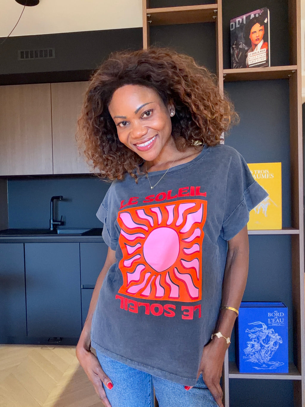 T-shirt Giada – Gris délavé