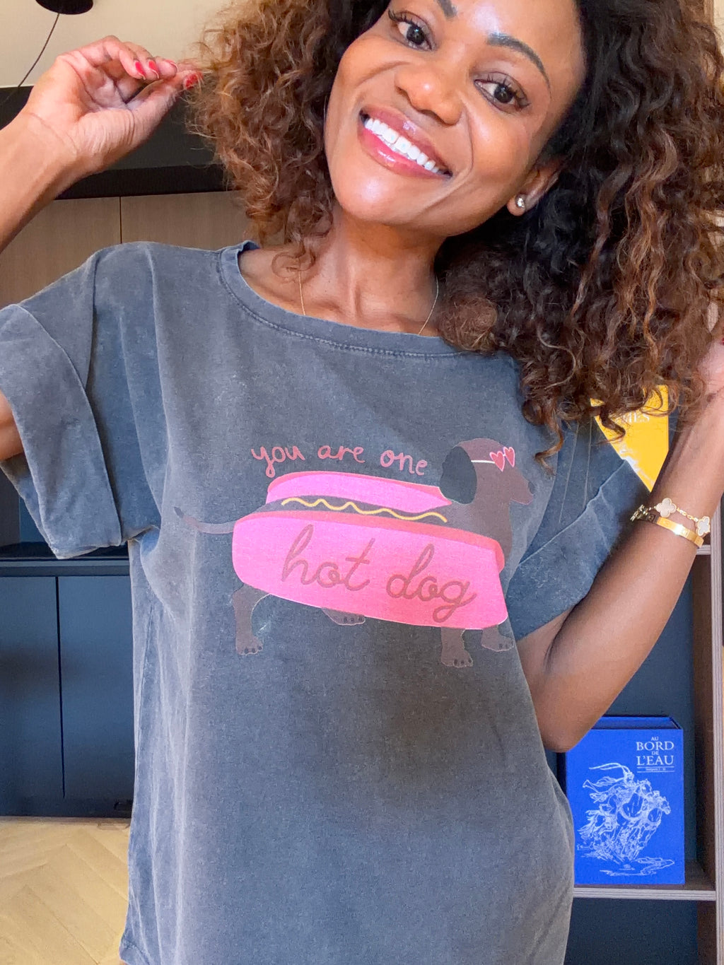 T-shirt Giada – Gris délavé