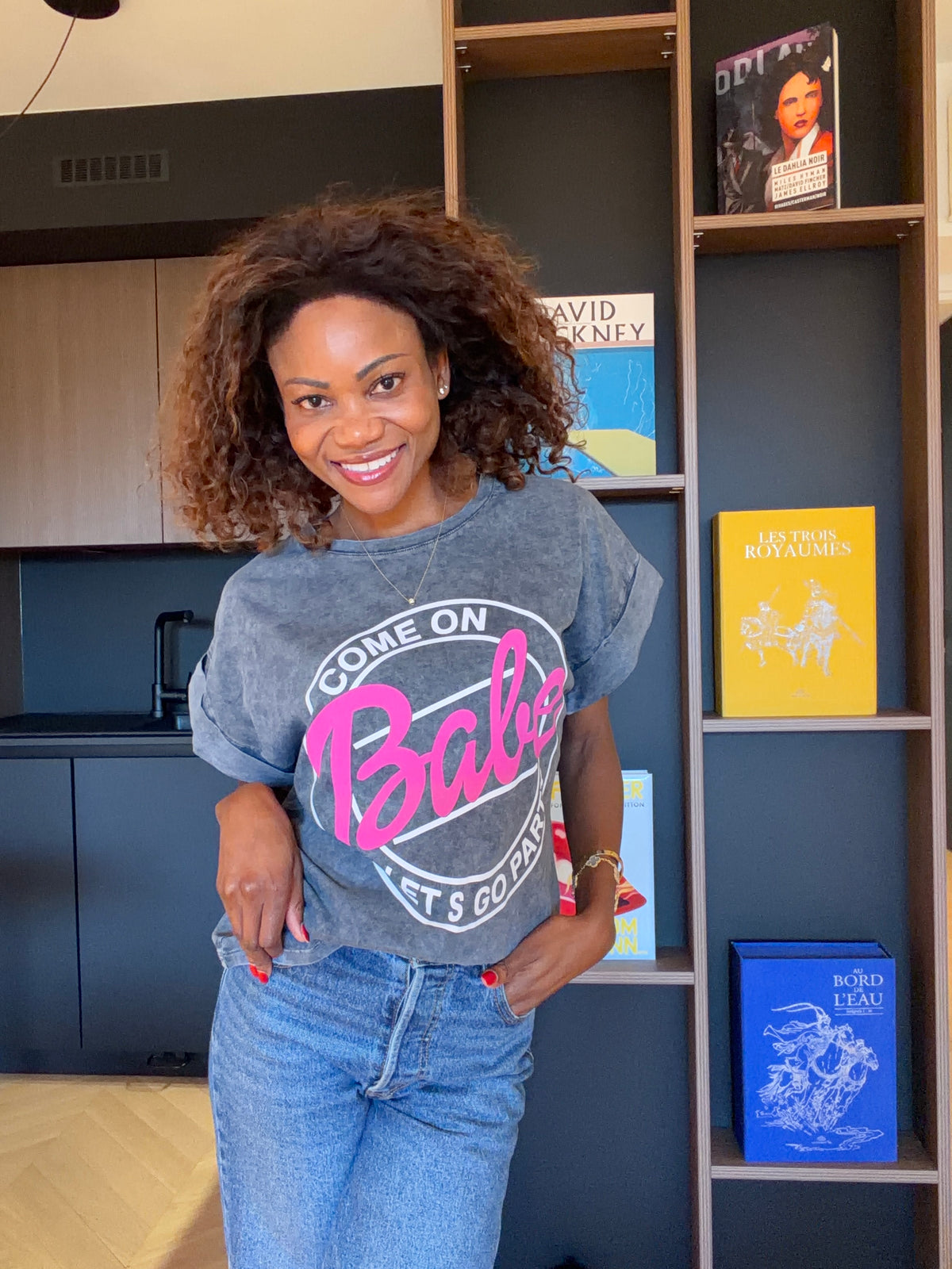 T-shirt Giada – Gris délavé