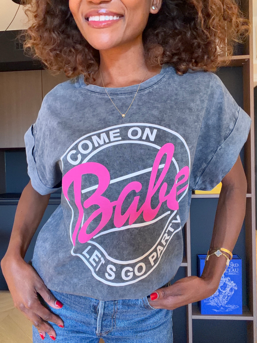 T-shirt Giada – Gris délavé