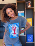 T-shirt Giada – Gris délavé