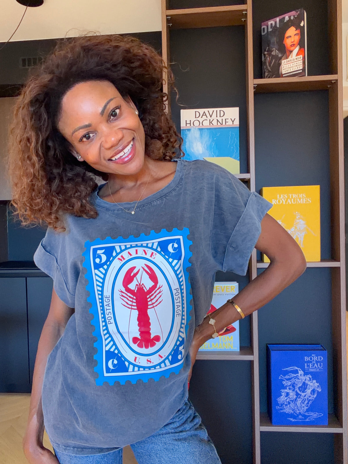 T-shirt Giada – Gris délavé