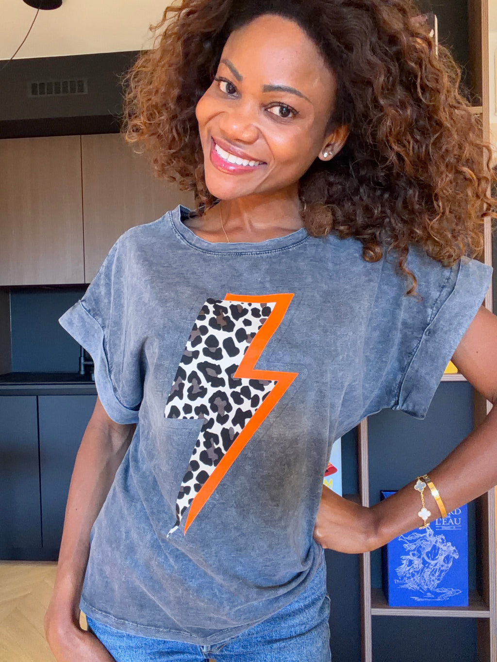 T-shirt Giada – Gris délavé
