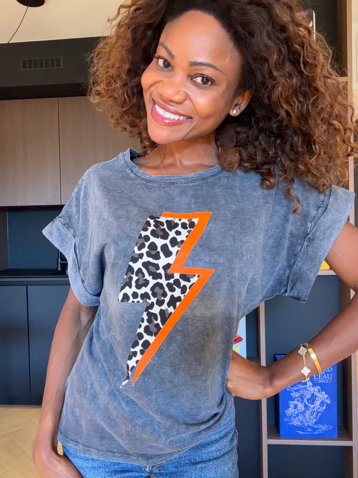 T-shirt Giada – Gris délavé