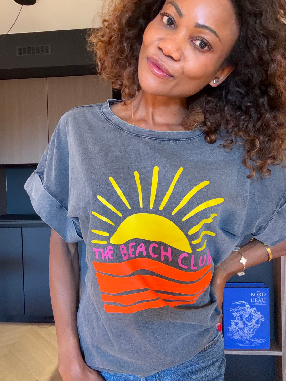 T-shirt Giada – Gris délavé
