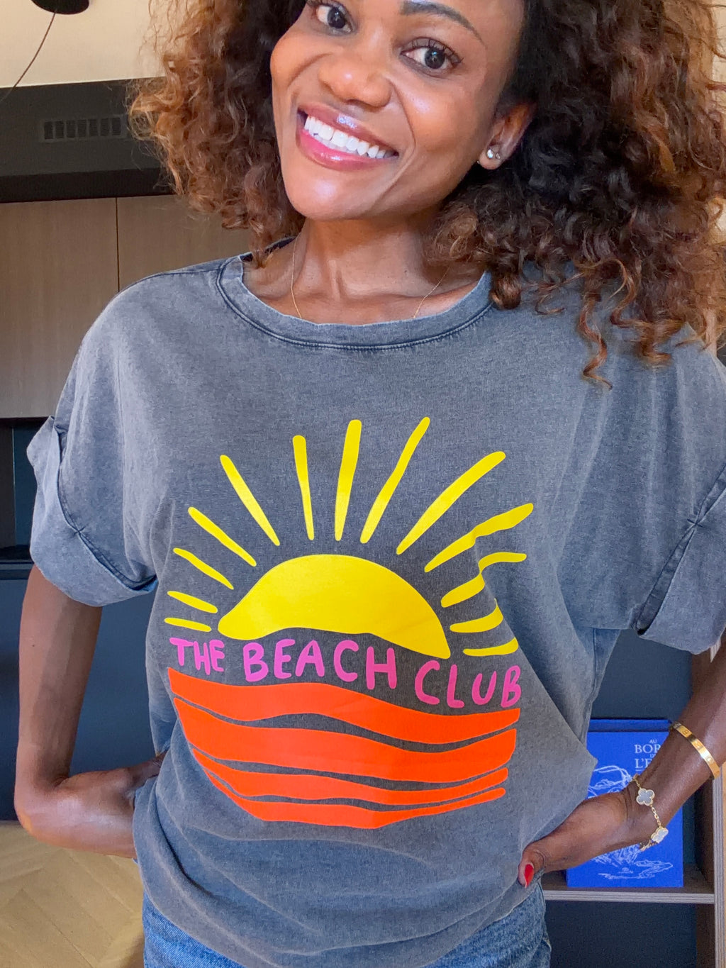 T-shirt Giada – Gris délavé