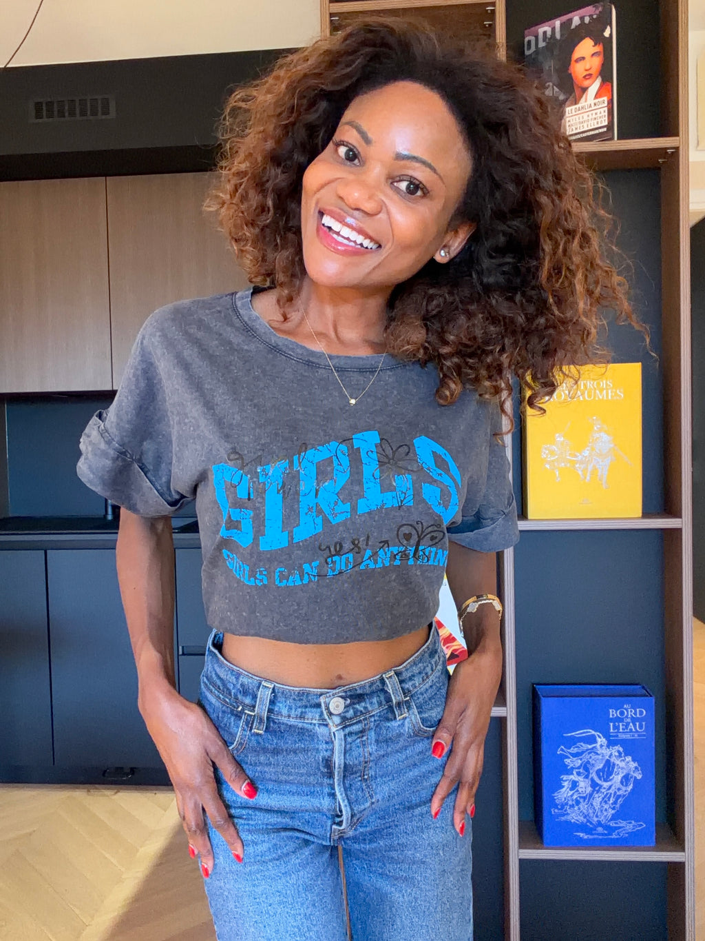 T-shirt Giada – Gris délavé