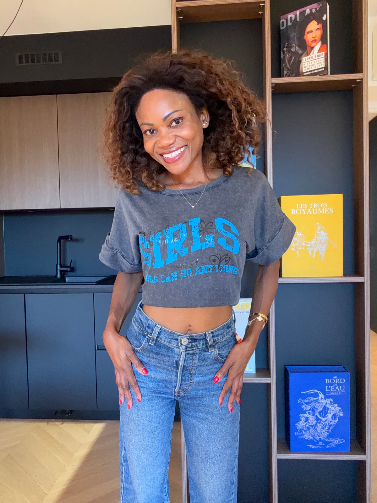 T-shirt Giada – Gris délavé