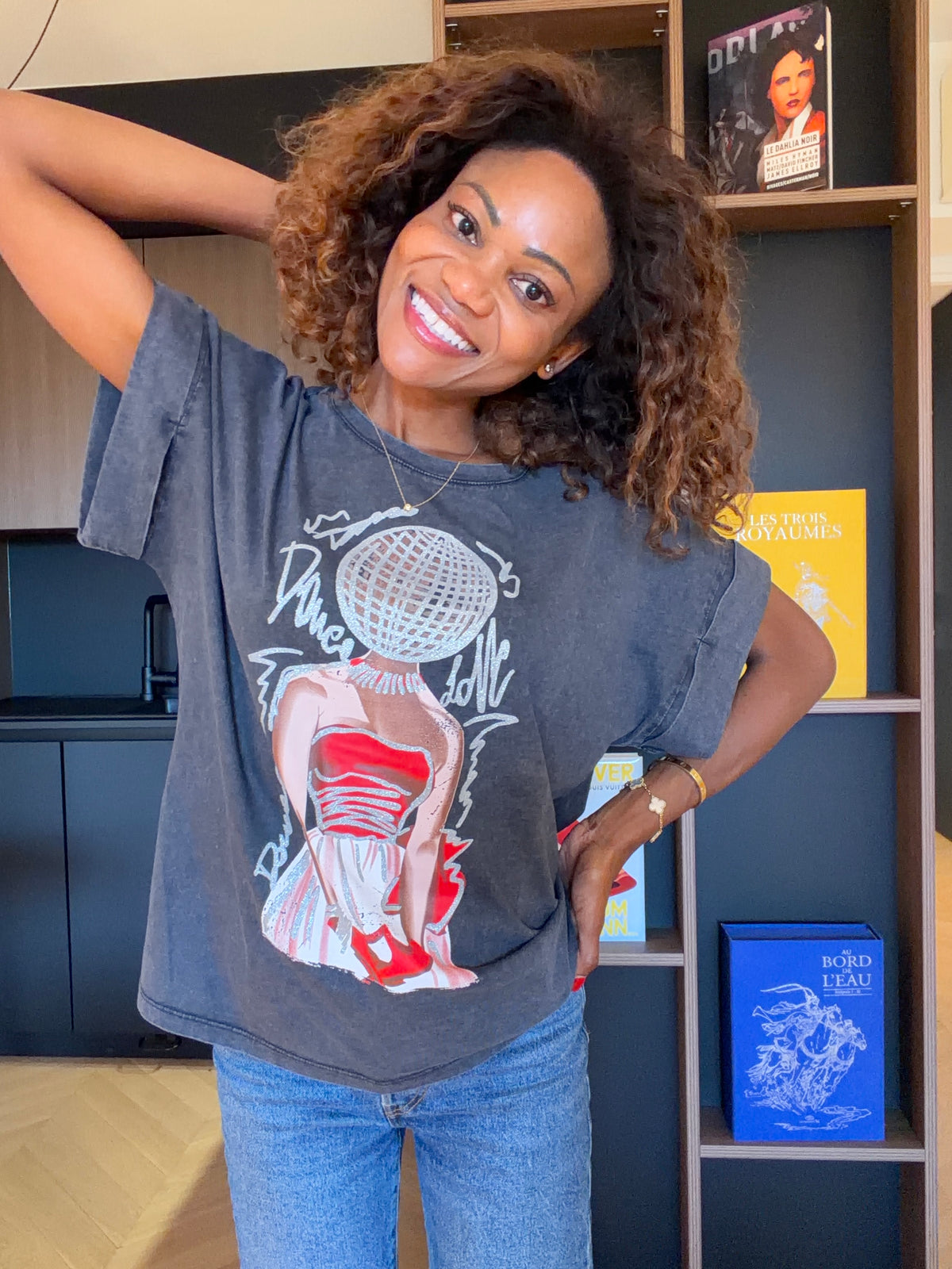 T-shirt Giada – Gris délavé
