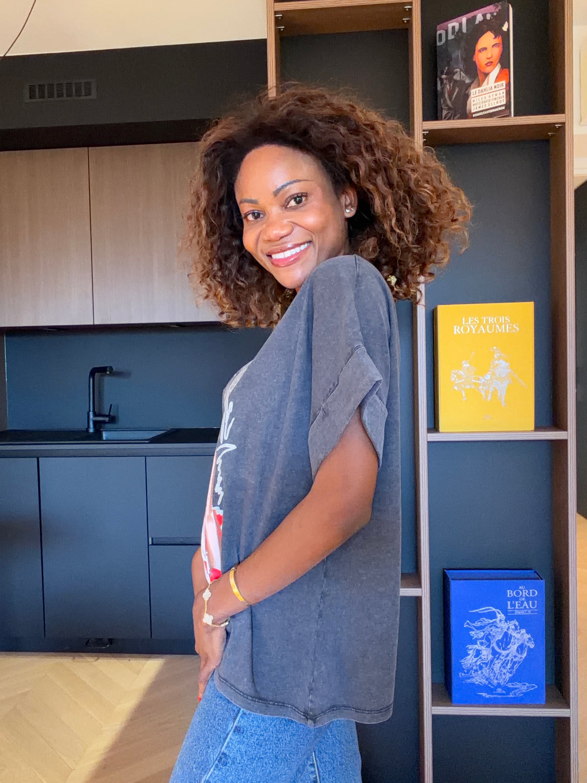 T-shirt Giada – Gris délavé