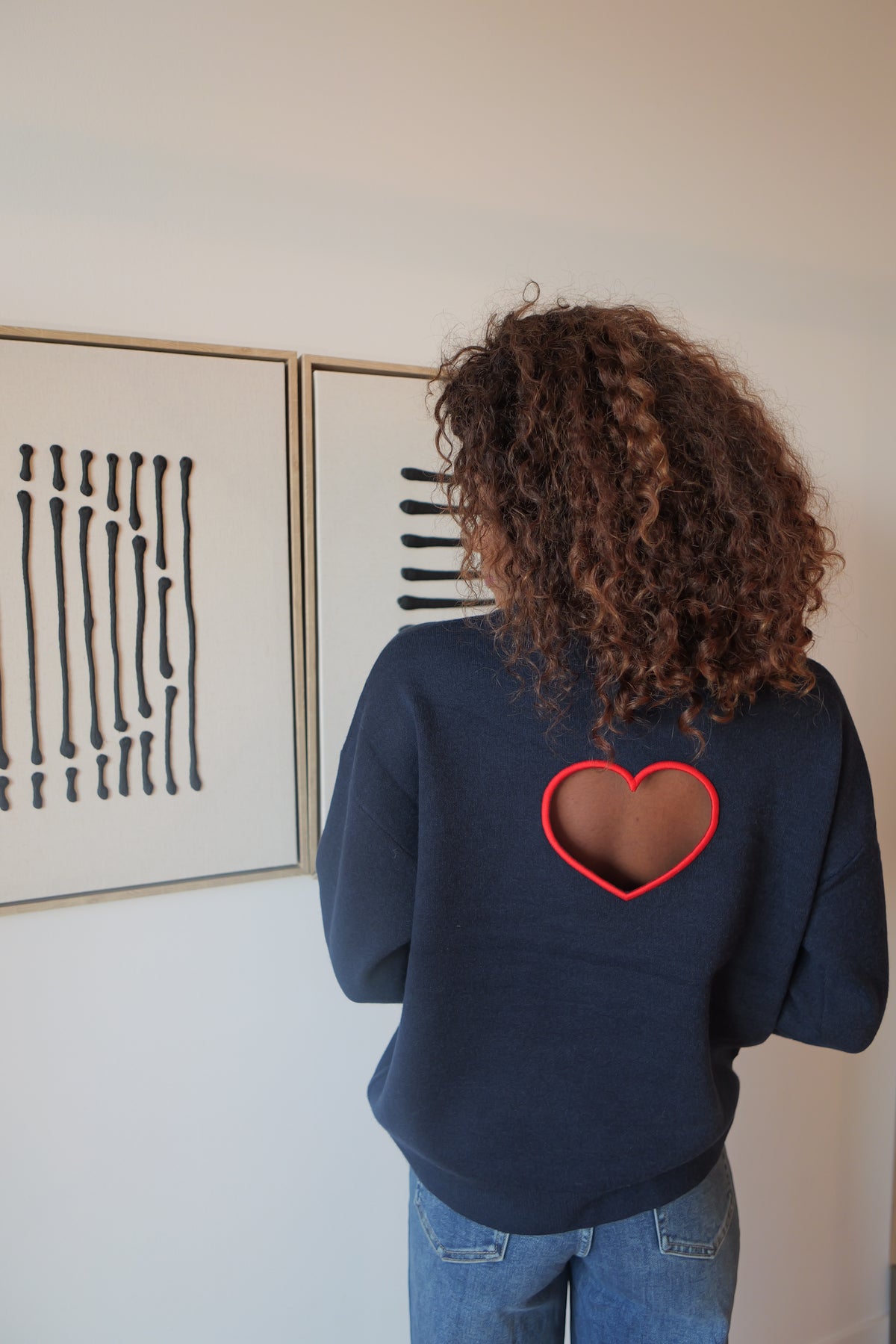 Pull Amour Bleu