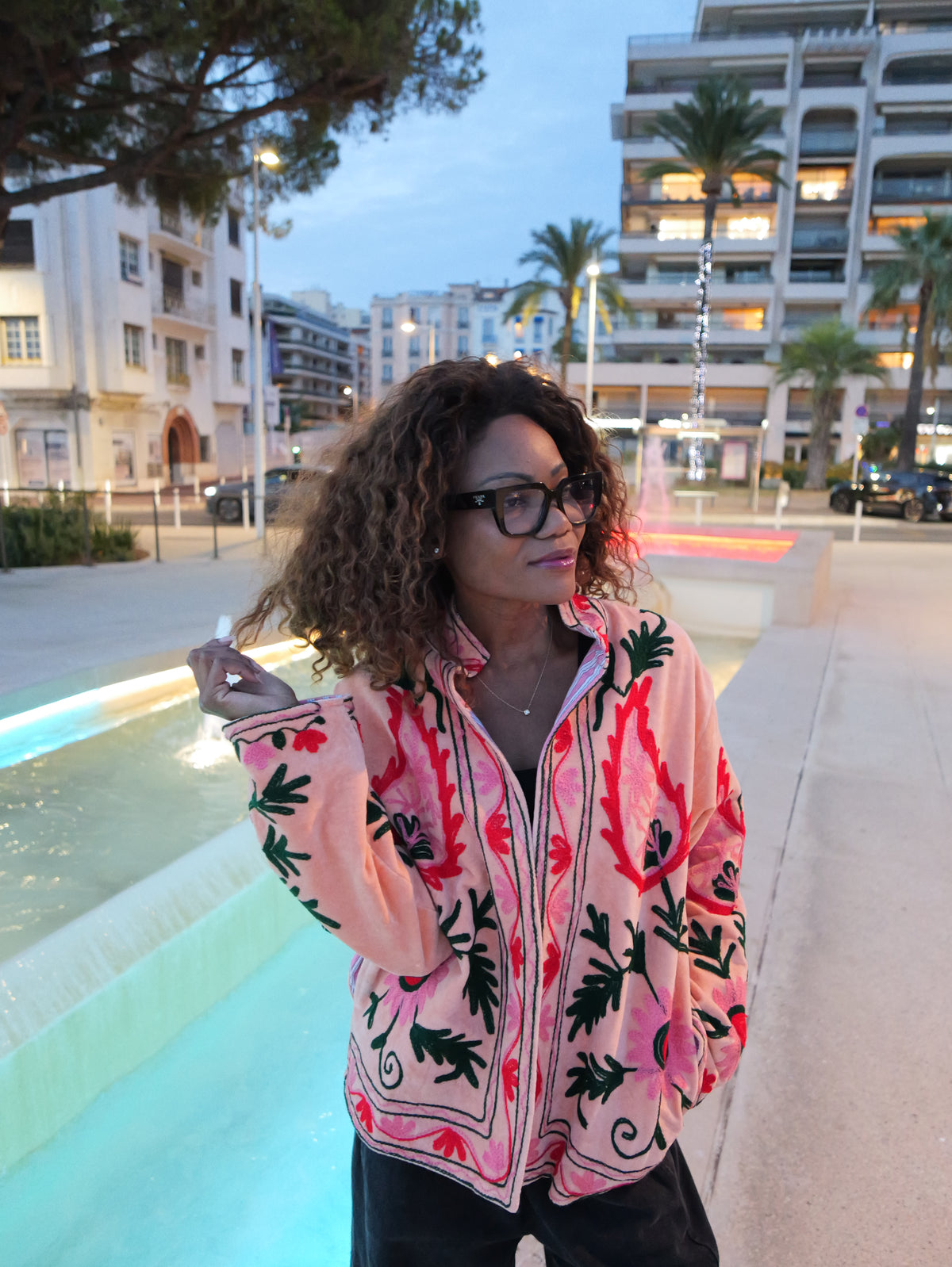 Powder pink ANAYA jacket