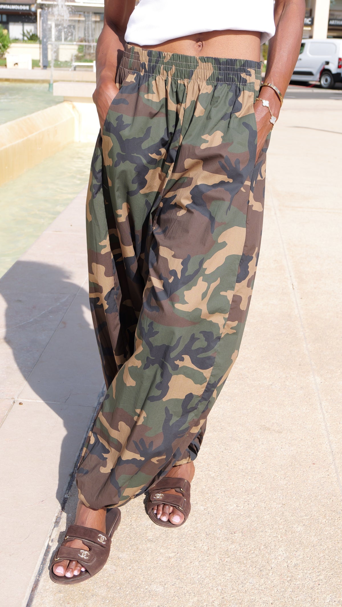 Camouflage Cargo Pants – Casual Chic