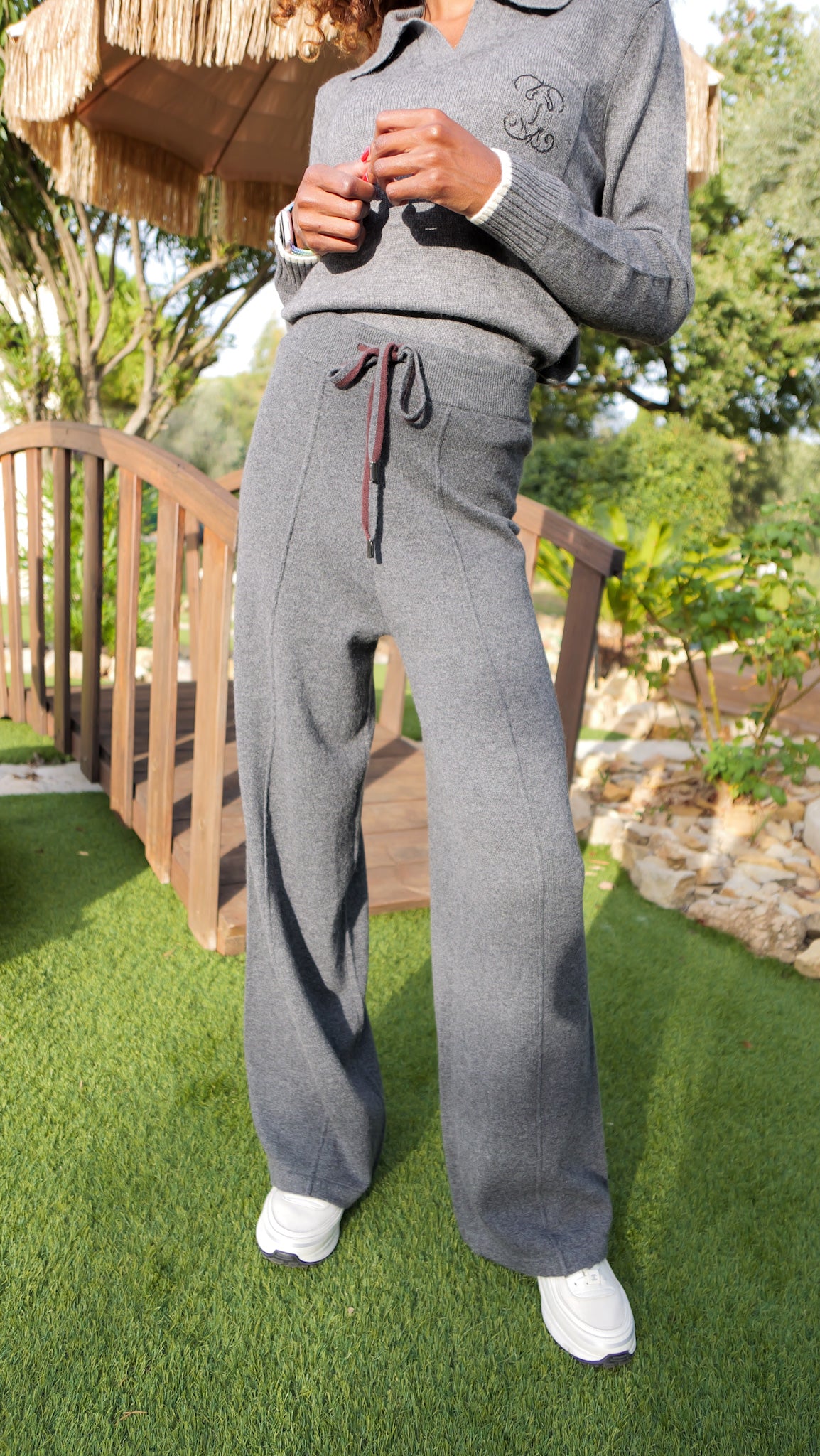 Giulia Grey Trousers – Interdée | Premium Collection