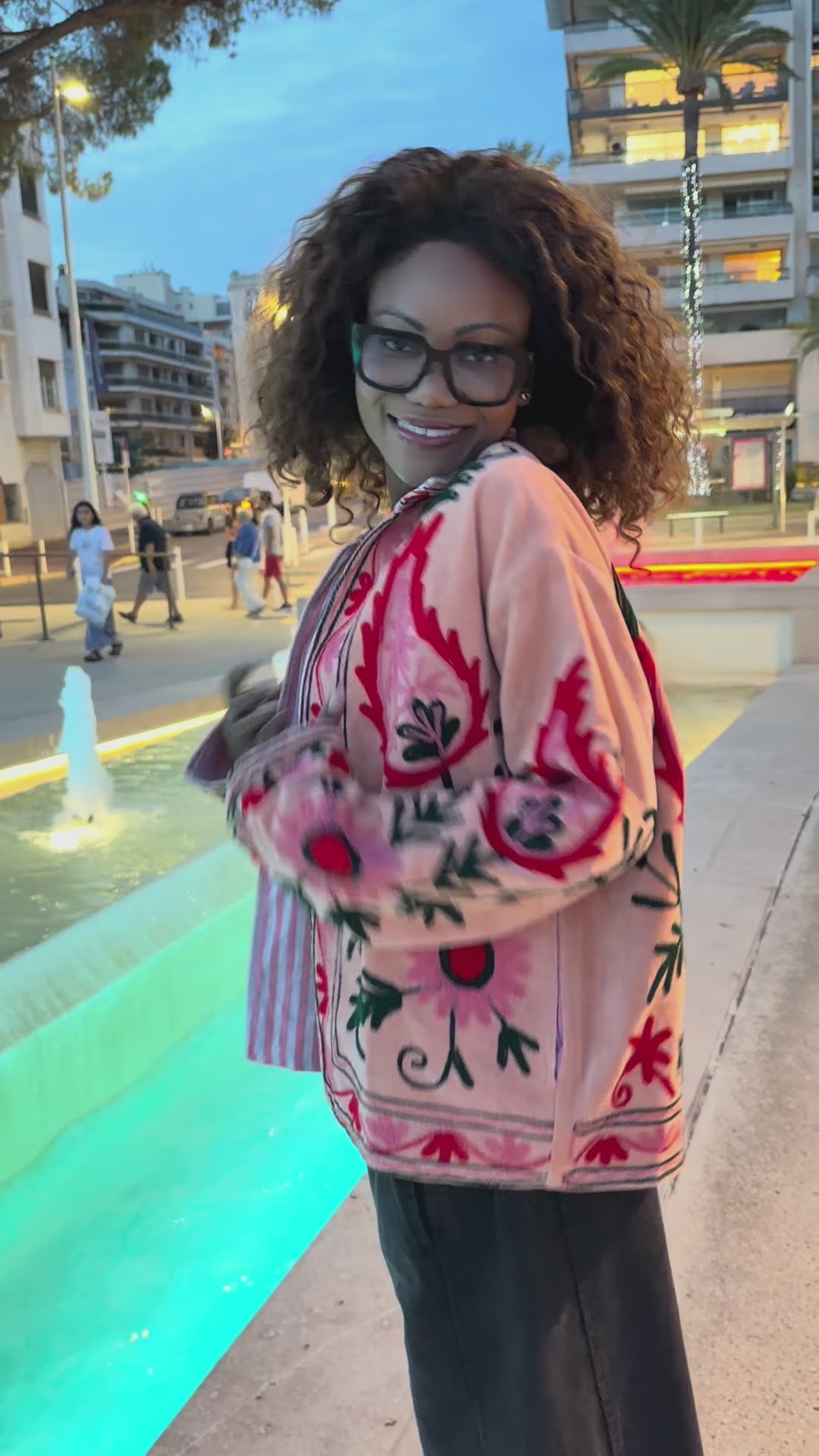 Powder pink ANAYA jacket