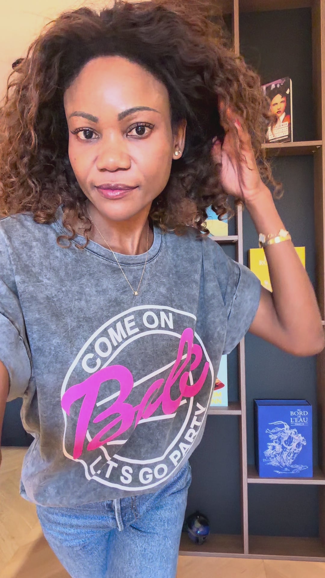 T-shirt Giada – Gris délavé